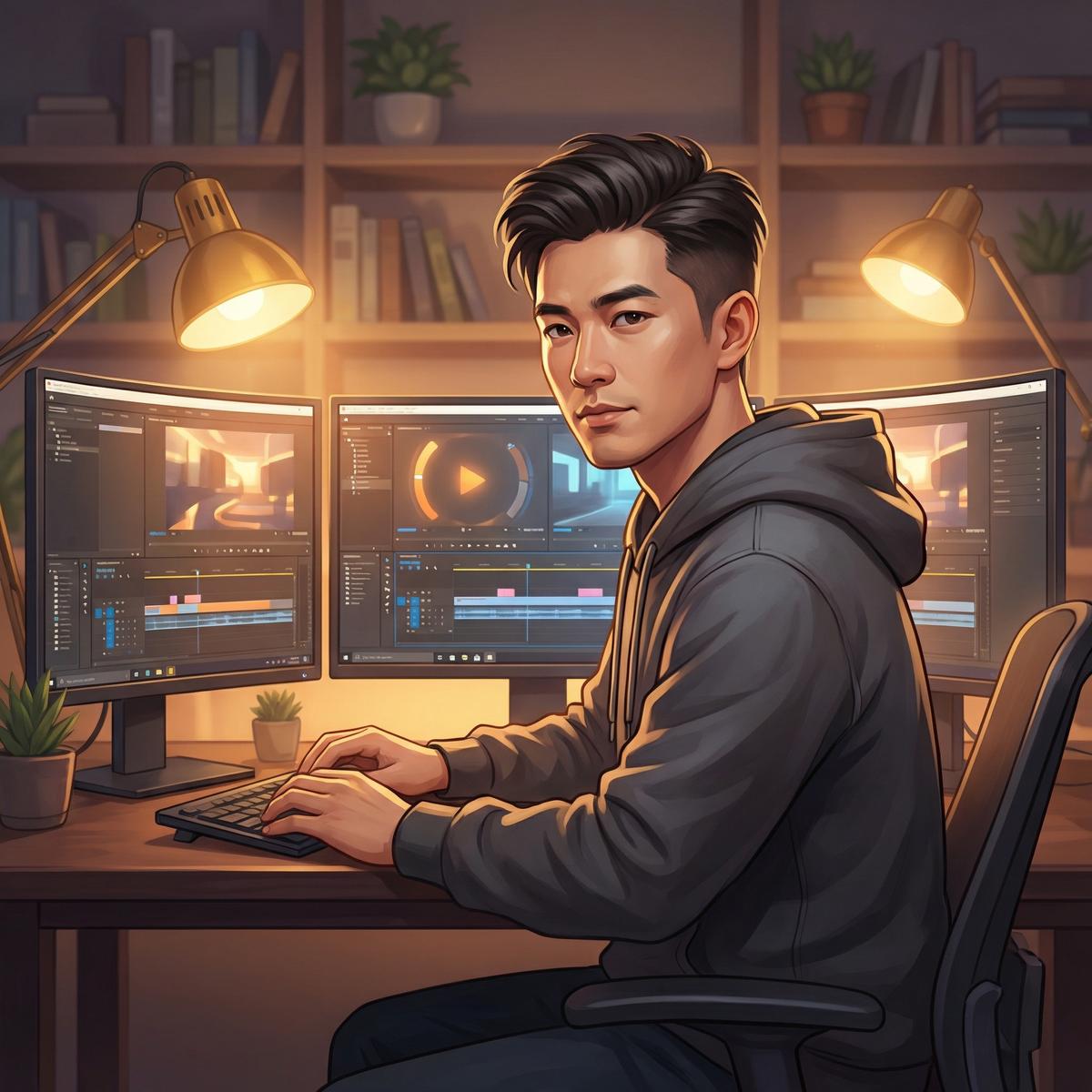 母狗官网视频剪辑总监赵明轩